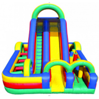 Children inflatable obstacle course sports games