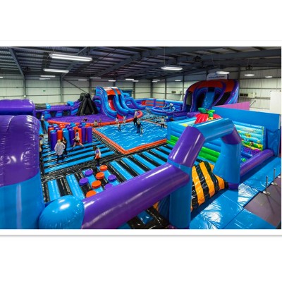 popular item inflatable obstacle course racing game for party events